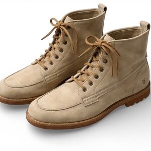 FRYE Mens Phillip Lug Work & Safety Boot 87828 Nubbuck Leather Size 11 (D,M)